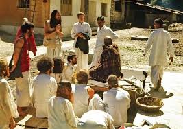Maharajji with his devotees
