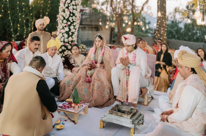 Golden Moment: Neeraj Chopra Marriage Stuns Fans with a Beautiful Ceremony