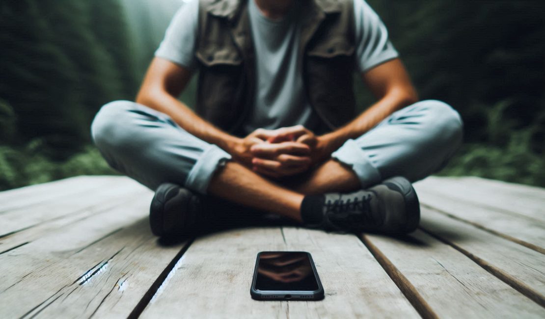 digital detox and reconnecting with the self through nature and stillness.